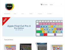 Tablet Screenshot of miuxe.com